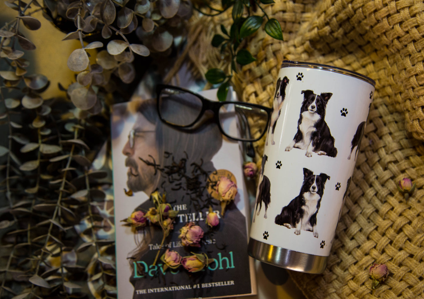 BOARDER COLLIE 🐾 Sip in Style, Support a Rescue! 🐾 Insulated drinking cups