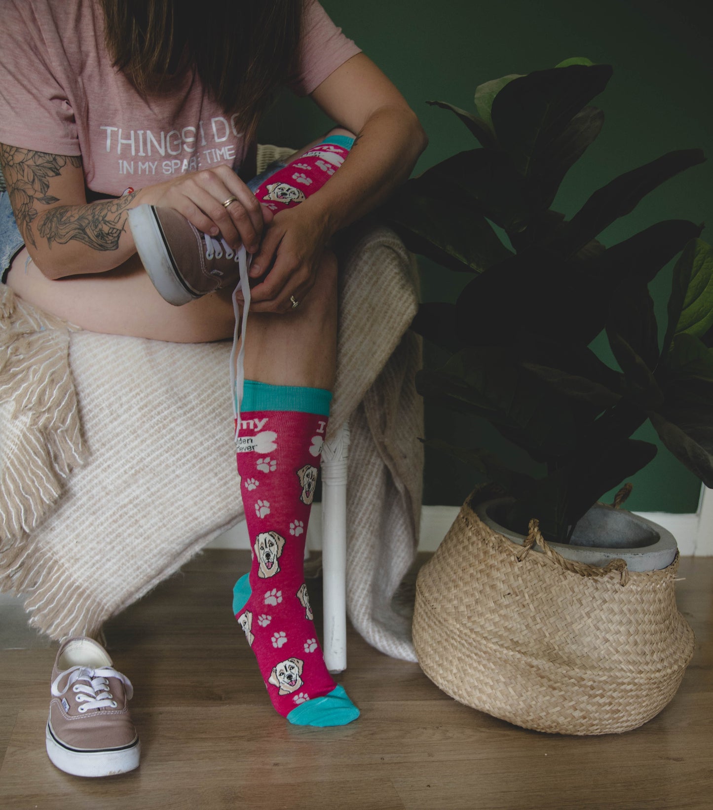 Golden Retriever Socks