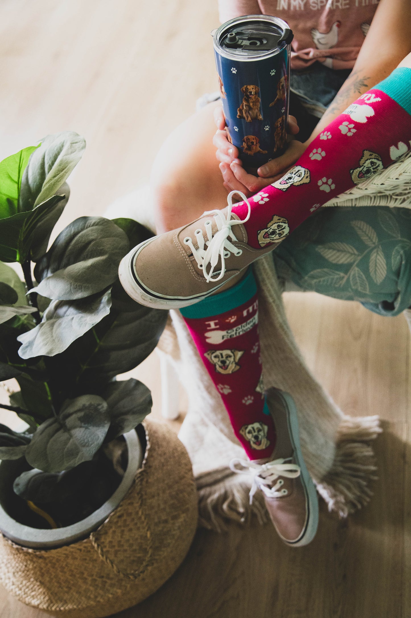 Golden Retriever Socks