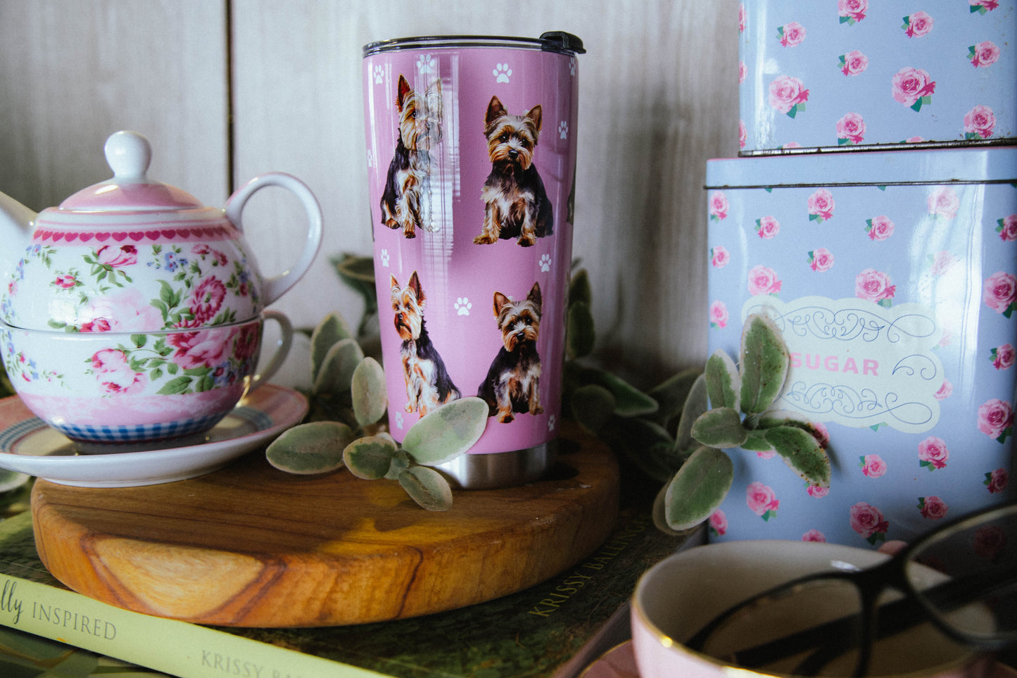 SILKY TERRIER/YORKSHIRE 🐾 Sip in Style, Support a Rescue! 🐾 Insulated drinking cups