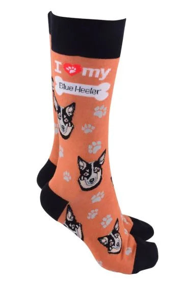 Blue Heeler Socks