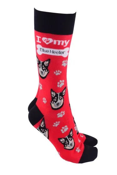 Blue Heeler Socks