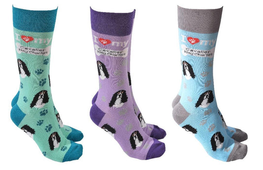 King Charles Cav Socks