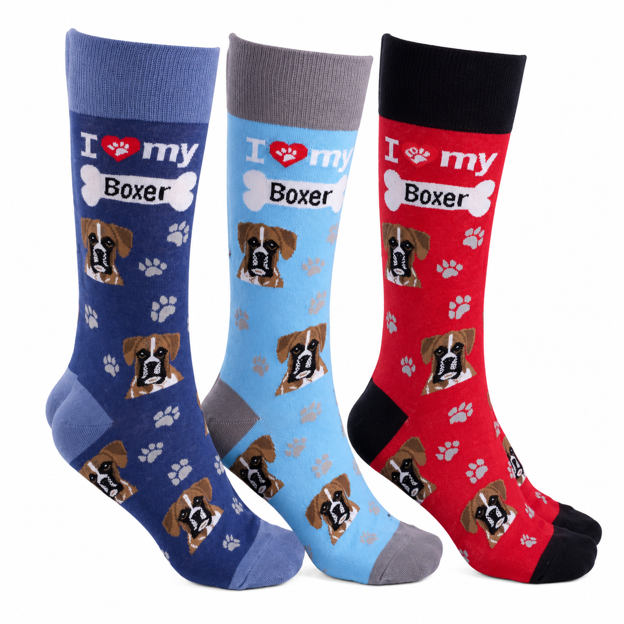 Boxer Dog Breed Socks