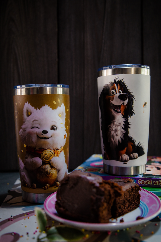 MALTESE (Cartoon) Dog Breed Insulated Drinking Cup